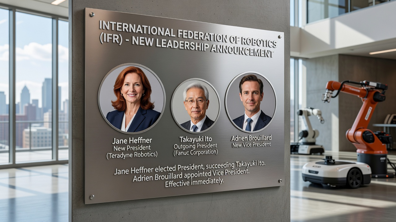 Jane Heffner Elected President of the International Federation of Robotics