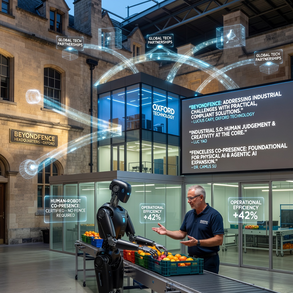 Oxford Technology Funds Next-Generation Human–Robot Safety Technology
