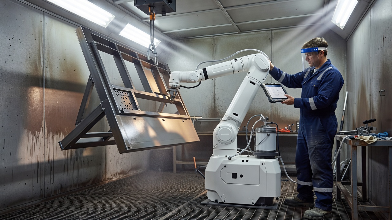 Hirebotics Unveils First No-Code, Explosion-Proof Cobot for Painting Applications