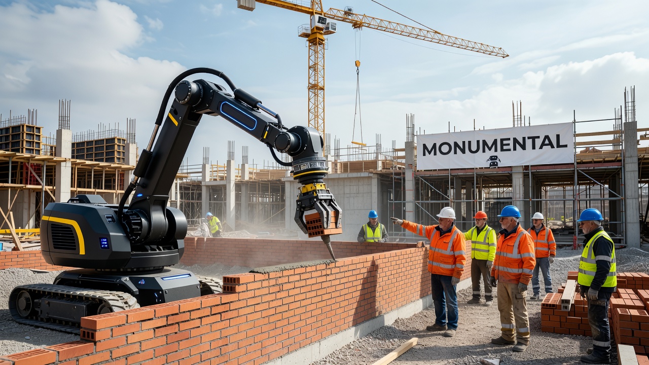 Monumental Raises $32M to Bring Construction Robots to the U.S.