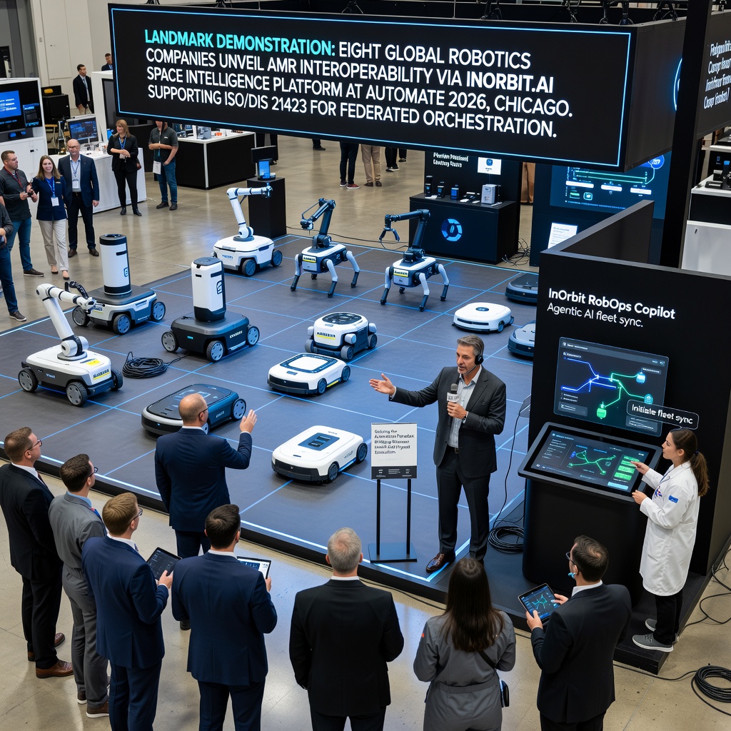InOrbit.AI Unveils Multi-Vendor Robot Orchestration at Automate 2026, Demonstrating the Future of Physical AI