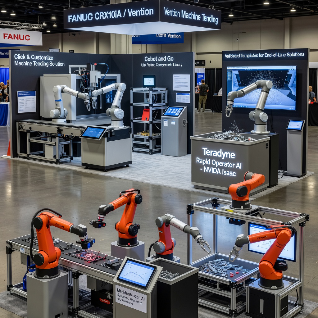 Vention collaborates with FANUC and Universal Robots on software-defined automation - The Robot Report