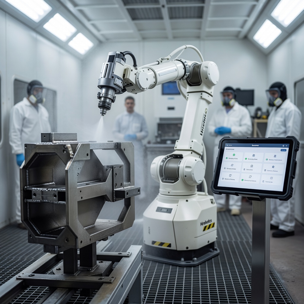 Hirebotics Unveils First No-Code, Explosion-Proof Cobot for Painting Applications