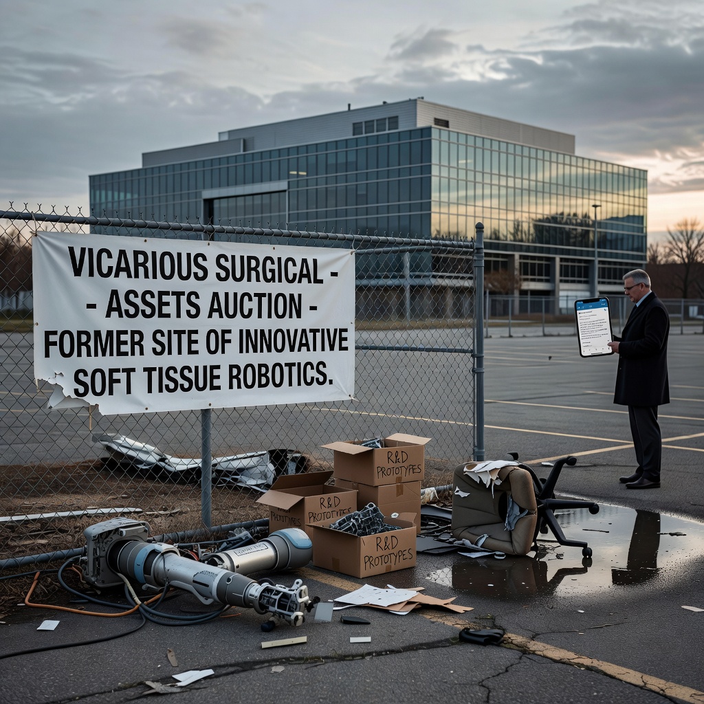 Vicarious Surgical Board Seeks to Dissolve Company