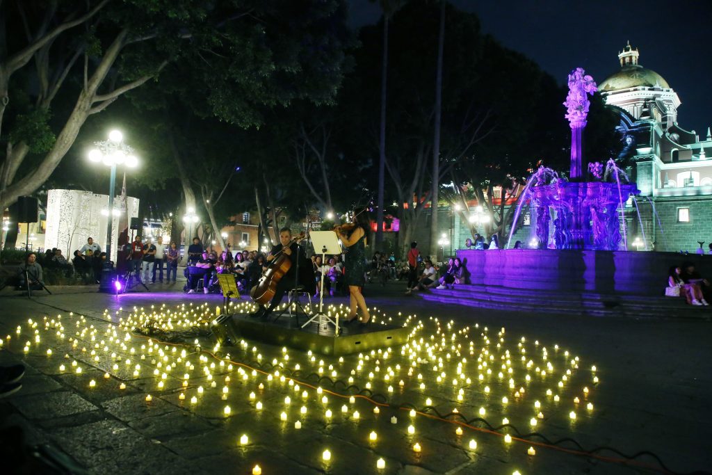 Zócalo ente Velas