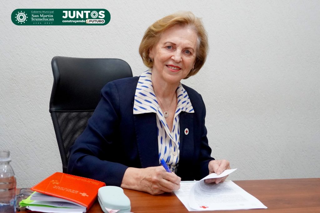 Delegada Estatal de Cruz Roja Mexicana