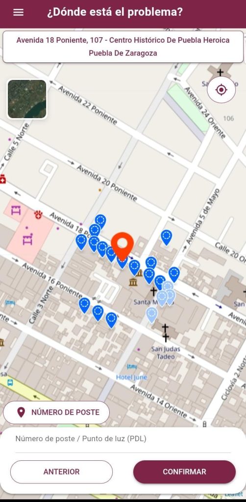 App Puebla Brilla