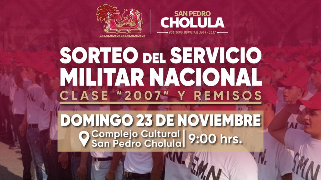 Sorteo del Servicio Militar Nacional