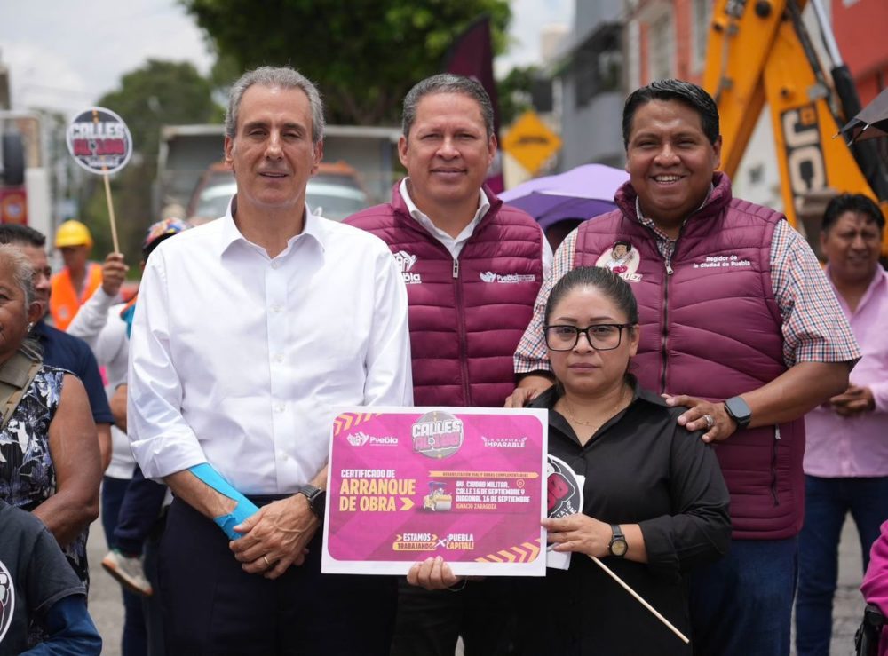 Ayuntamiento de Puebla pone en marcha la rehabilitación de la avenida Ciudad Militar en Ignacio Zaragoza