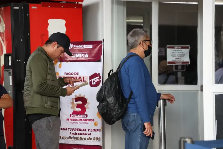 Podrán pagar Contribuyentes de Puebla Predial 2027 desde octubre y acceder a estímulos fiscales