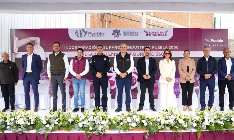 Integra Ayuntamiento de Puebla al Parque Industrial Puebla 2000 al Ecosistema de Seguridad
