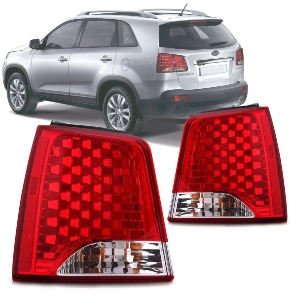 Lanterna Traseira Com Soquete Com Lâmpada Sem LED Kia Sorento