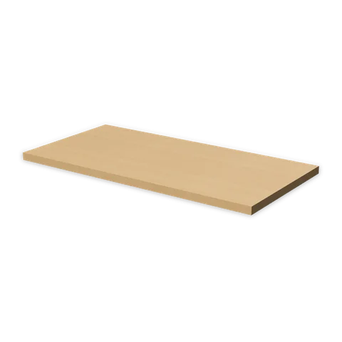 BCTP6030-1 3/4 cabinet in Bevel Blue, angle view