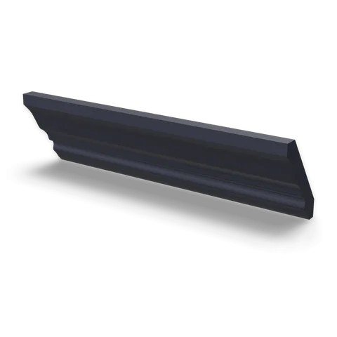 CM6 cabinet in Bevel Blue, angle view