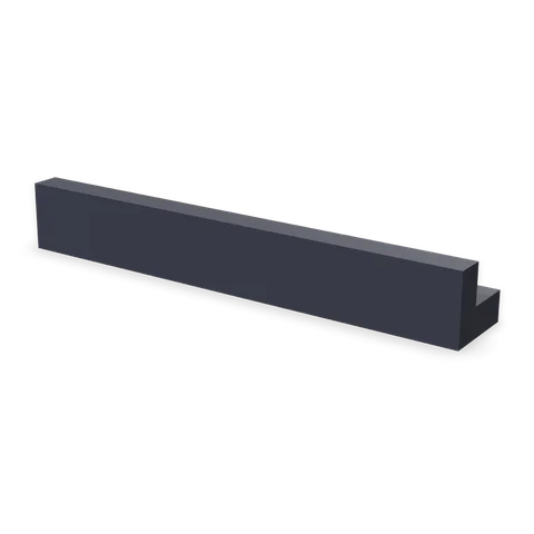CMR2 cabinet in Bevel Blue, angle view