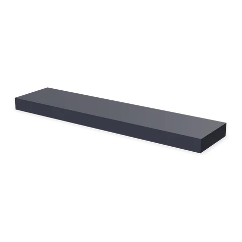 FLS42 cabinet in Bevel Blue, angle view