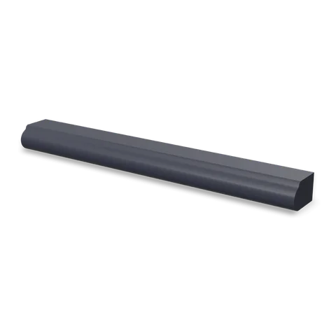 LRM cabinet in Bevel Blue, angle view