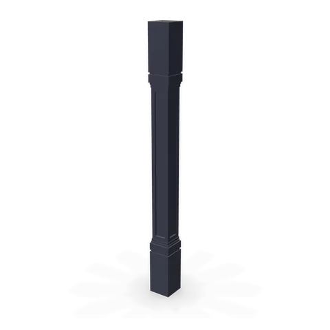 SP336 cabinet in Bevel Blue, angle view