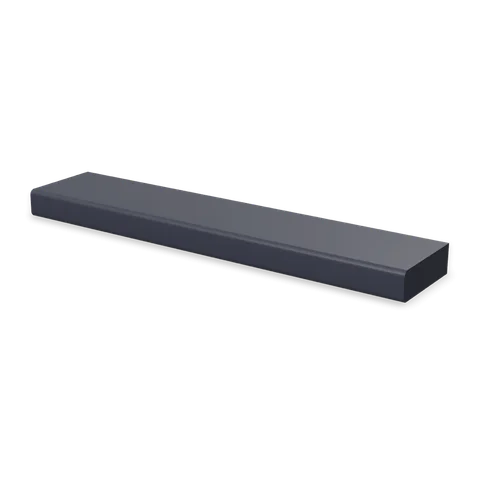 STKM8 cabinet in Bevel Blue, angle view