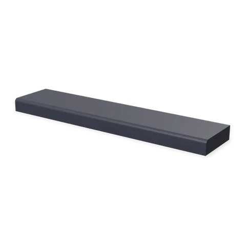 STRM8 cabinet in Bevel Blue, angle view