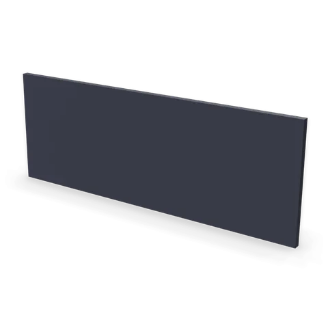 TK8 cabinet in Bevel Blue, angle view