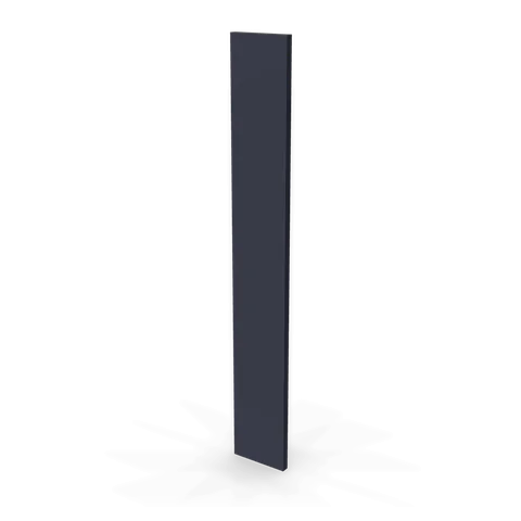 WF642 cabinet in Bevel Blue, angle view