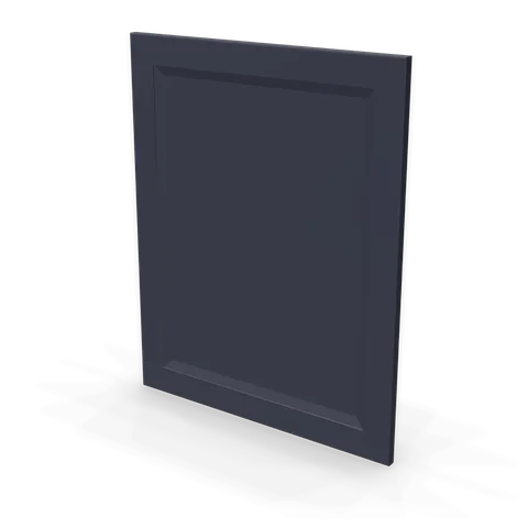 WP-BASE24 cabinet in Bevel Blue, angle view