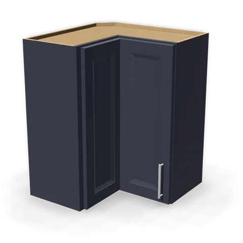 WPC2430 cabinet in Bevel Blue, angle view