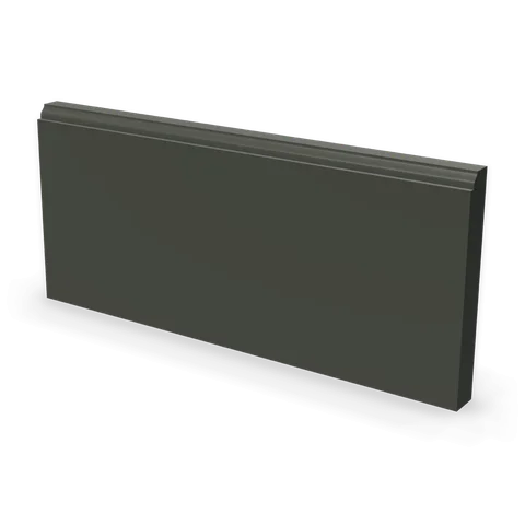 BBM5 cabinet in Bevel Green, angle view