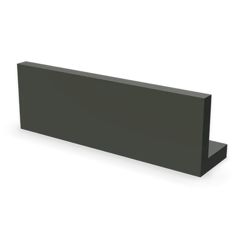 CMR4 cabinet in Bevel Green, angle view