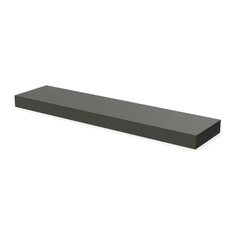 FLS42 cabinet in Bevel Green, angle view