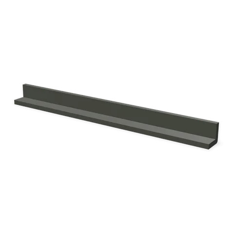 OCM8 cabinet in Bevel Green, angle view