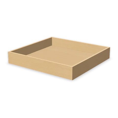 RD30TP cabinet in Bevel Green, angle view