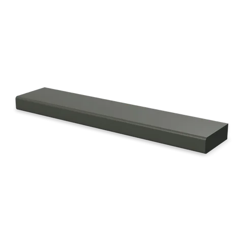 STKM8 cabinet in Bevel Green, angle view