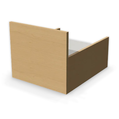 TC21" cabinet in Bevel Green, angle view