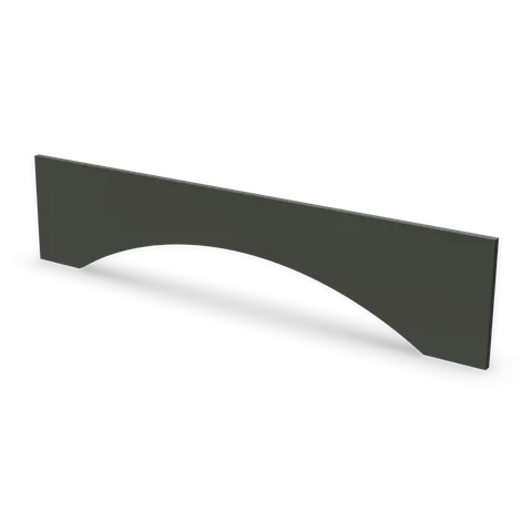 VARP54 cabinet in Bevel Green, angle view