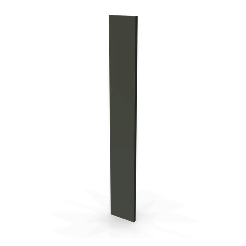 WF642 cabinet in Bevel Green, angle view