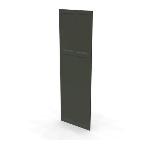 WP-T90 cabinet in Bevel Green, angle view