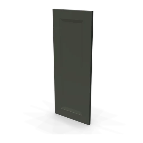 WP-W30 cabinet in Bevel Green, angle view