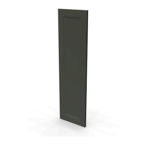 WP-W42 cabinet in Bevel Green, angle view