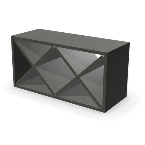 WR3015 cabinet in Bevel Green, angle view
