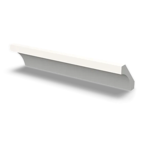 CM4 cabinet in Bevel White, angle view