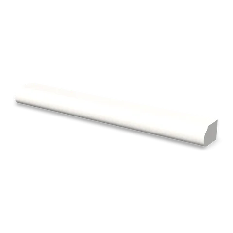 LRM cabinet in Bevel White, angle view