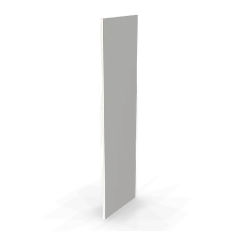 REP2796 1 1/2 cabinet in Bevel White, angle view