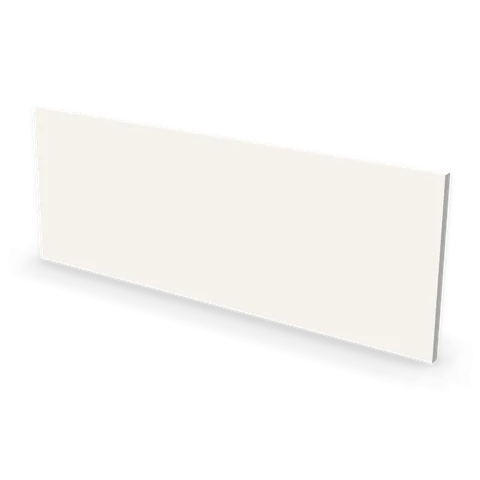 TK8 cabinet in Bevel White, angle view