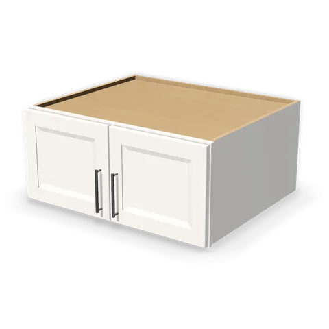 W331527 cabinet in Bevel White, angle view