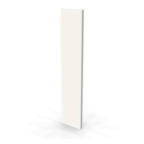 WF630 cabinet in Bevel White, angle view