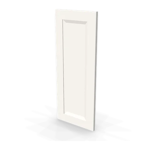 WP-W30 cabinet in Bevel White, angle view