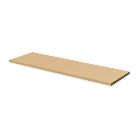 BCTP9630-1 3/4 cabinet in Shaker Driftwood, angle view