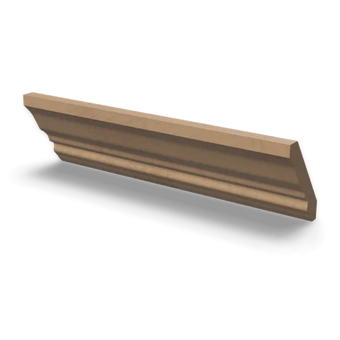 CM6 cabinet in Shaker Driftwood, angle view